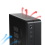MX02 Mini ITX-datorchassi HTPC-chassi USB2.0 för kontorsföretag 3