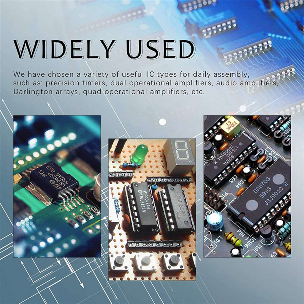 40Pcs(20Pcs 74Hcxx+20Pcs 74Lsxx) Series Logic Ic Assortment Kit Chip 4713569804137