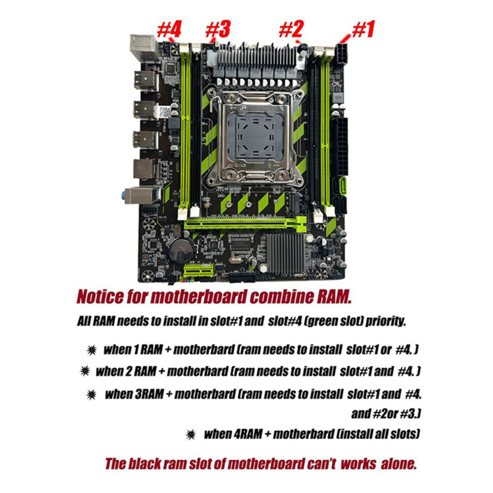 X79g Lga2011 Motherboard+E5 2670 V2 Cpu+4X4g Ddr3 Ram+Thermal Grease 4713569803314