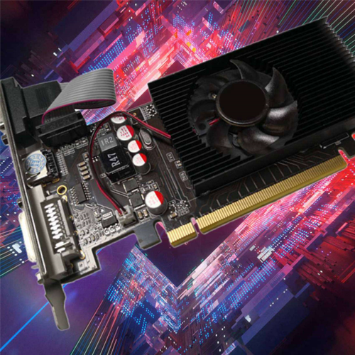 GT210 1 GB DDR2 64-bitars grafikkort PCIE 2.0 GPU - kompatibelt 1