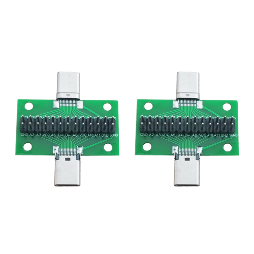 Male To Female Type C Test PCB Board Universal Board with USB Port