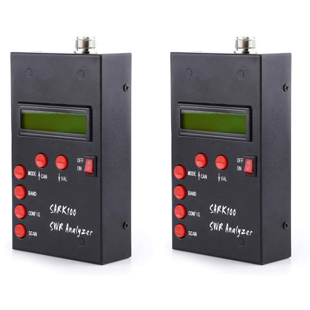 Sark100 Antenna Analyzer Meter 1-60Mhz Shortwave Swr Antenna Analyzer Black 4713569808722