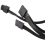 2Pcs 6 Pin to 3X SATA Driver Power Cable for Supernova 650 750 7