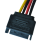 6-tums SATA-splitterkabeladapter - M/F (strömkabel) 4