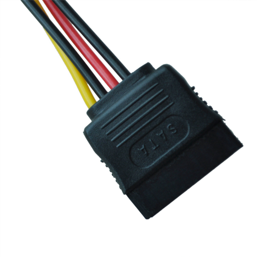 6-tums SATA-splitterkabeladapter - M/F (strömkabel) 1