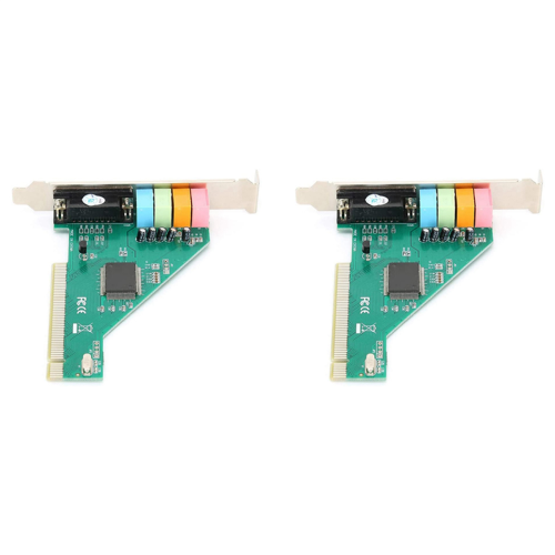 PCI Sound Card 4.1 Channel Computer Desktop Built-in Sound Card
