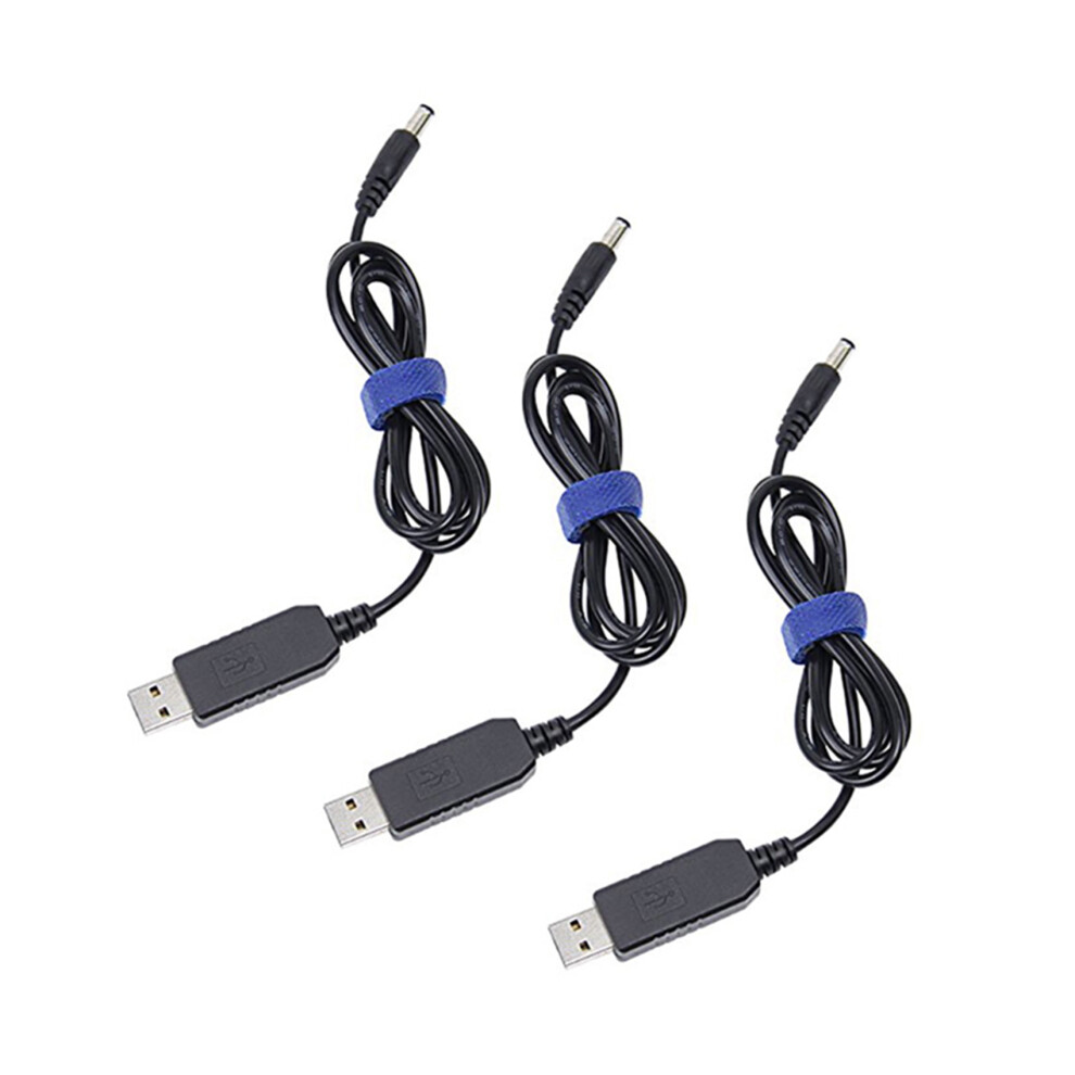Usb To Dc Convert Cable 5V To 12V Voltage Step-Up Cable 5.5X2.1mm 1M 4713569813894