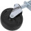4 Inch Rubber Spring Swivel Casters 50KG/110LBS Load Capacity 7
