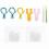 Loom Bands Kit - 1500pcs in 23 colors multicolor 4