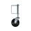 4 Inch Rubber Spring Swivel Casters 50KG/110LBS Load Capacity 1