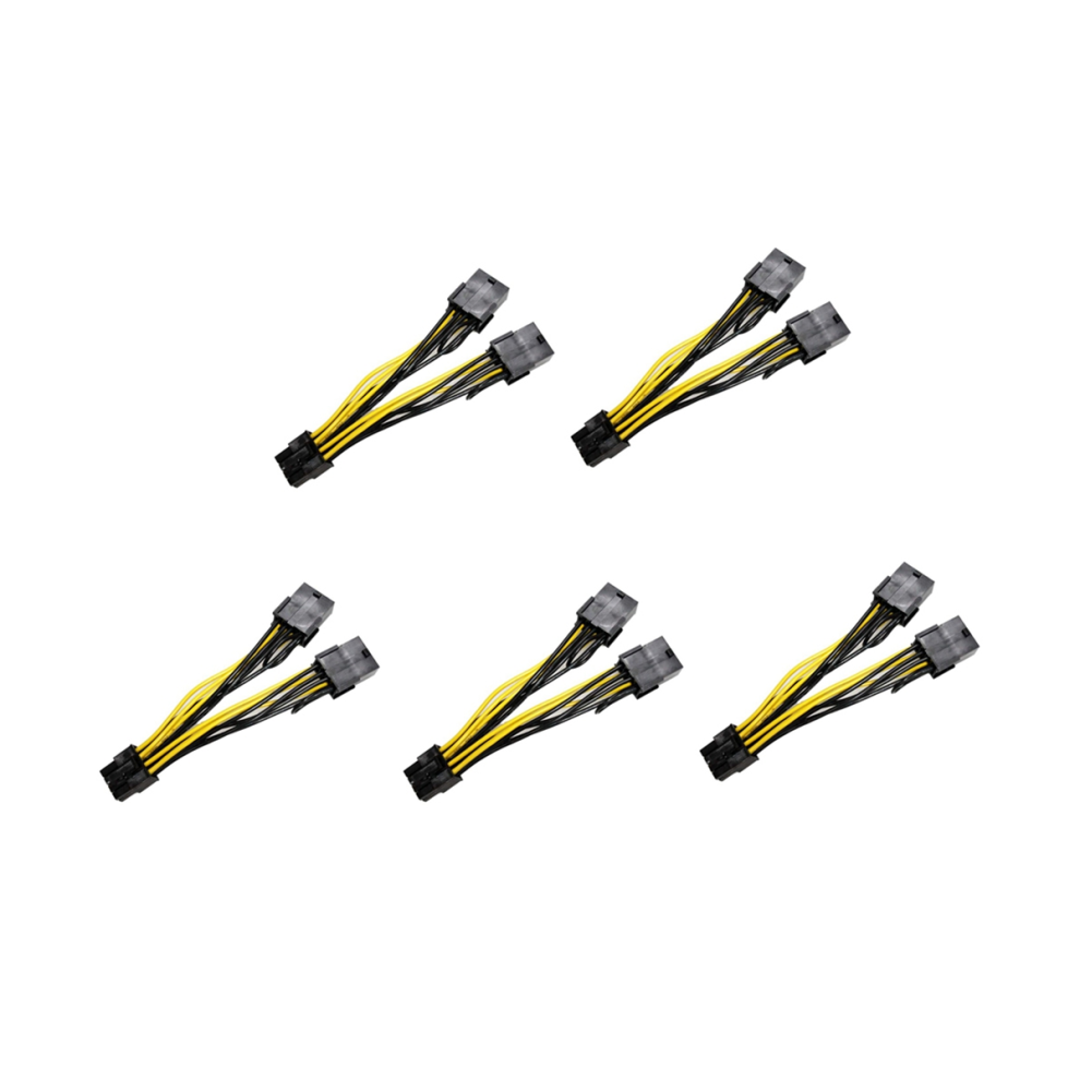 8Pin To Dual 8Pin(6+2) Power Cable For K80 M40 M60 P40 P100 4713569812309