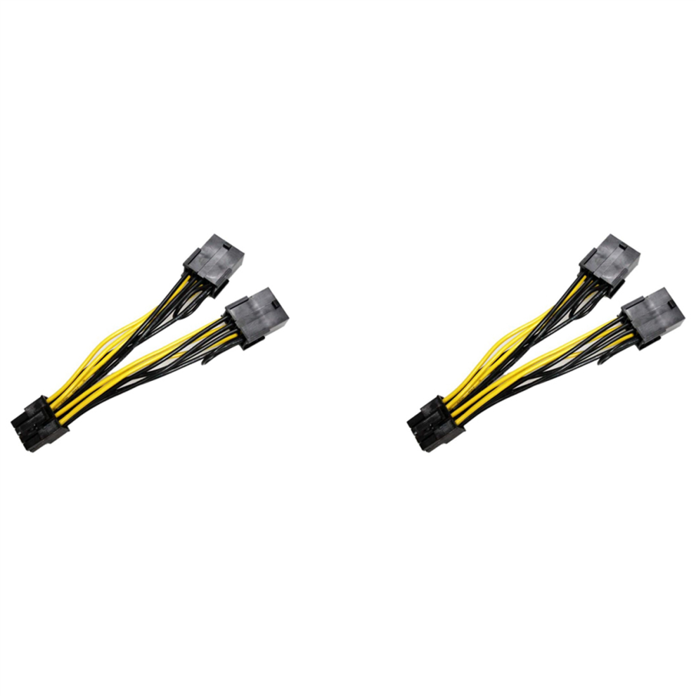 8Pin To Dual 8Pin(6+2) Power Cable For K80 M40 M60 P40 P100 4713569812316