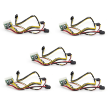 PCI-E 6-pins ingång DC 12V 300W ATX Switch PSU nätaggregatsmodul