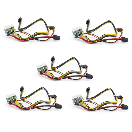 PCI-E 6-pins ingång DC 12V 300W ATX Switch PSU nätaggregatsmodul