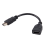 Kabel kort och praktisk för Chrome Cast, Fire 4