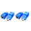 to RJ45 Network Repeater 2 PCS Extender Transmitter 1