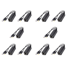 PS5712TG 10/100/1000 Mbps stöd för IEEE802.3 Af/At (30W) PoE-splitter
