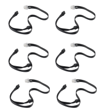 9-pins till PCI-E dubbel 8-pins (6+2) modulär nätadapterkabel