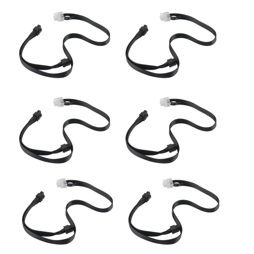 9-pins till PCI-E dubbel 8-pins (6+2) modulär nätadapterkabel