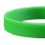 Silicone Rubber Wristband Bangle Green 3