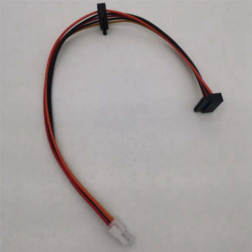 ATX-moderkort 4-pin till 2-portars seriell SATA-hårddiskadapter 1