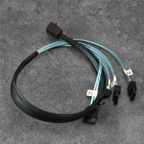 Intern Mini SAS till SATA-kabel, för styrenhetshårddisk (4,6 m) 2
