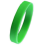 Silicone Rubber Wristband Bangle Green 2