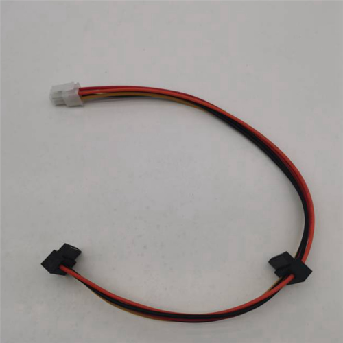 ATX-moderkort 4-pin till 2-portars seriell SATA-hårddiskadapter 2
