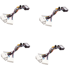 Bil Android stereo 16PIN strömkabelhärva kabeladapter