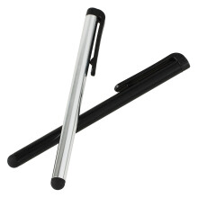 2 X Universal Stylus Pens for /Itouch//Touchscreen devices! 2x Pens, 1 Silver 1 Black