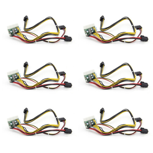 PCI-E 6-pins ingång DC 12V 300W ATX Switch PSU nätaggregatsmodul