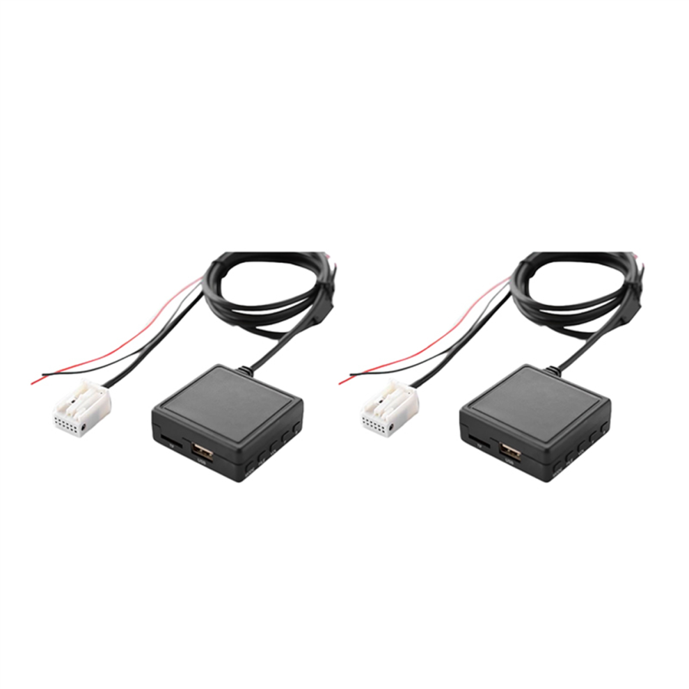 Car Bluetooth 5.0 Aux Cable Adapter Tf Usb For 207 307 407 4713569814600