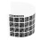 White Letters Arabic English Keyboard Sticker Decal Black for PC 5