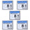 Professionellt 8 GB Compact Flash-minneskort (vitt och blått) 1