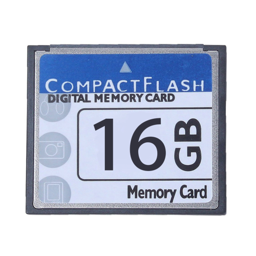 Professionellt 16 GB Compact Flash-minneskort (vitt och blått) 1