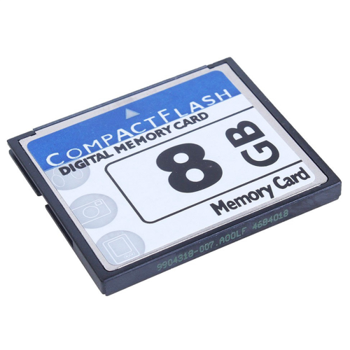 Professionellt 8 GB Compact Flash-minneskort (vitt och blått) 2