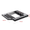 Universell SATA 2nd Hdd SSD-hårddisk 9,5 mm för hårddiskfäste 3