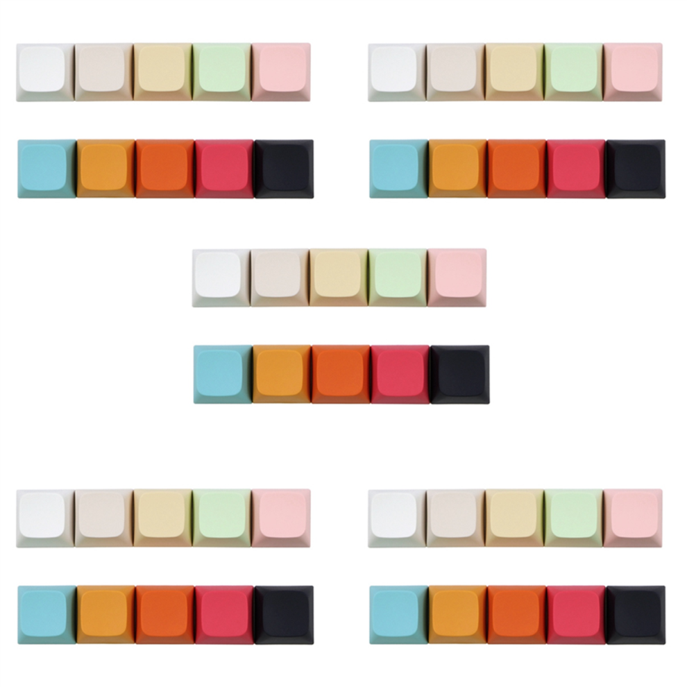 100 Key Xda Profile Pbt Keyboard 1U 1X Ball Print Blank Keycaps,A 4713569820250