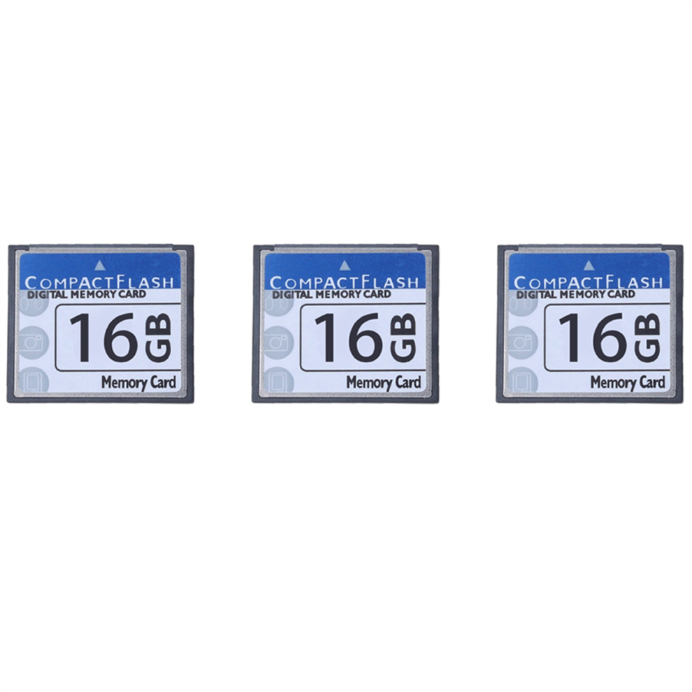 Professional 16Gb Compact Flash Memory Card(&Blue) White/Blue 4713569818165