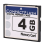 Professionellt 4GB Compact Flash-minneskort (vitt och blått) 3