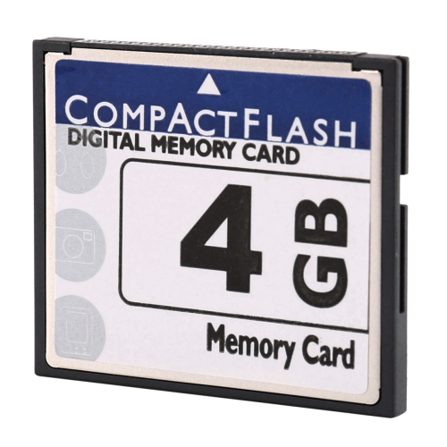 Professionellt 4GB Compact Flash-minneskort (vitt och blått) 2