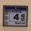 Professionellt 4GB Compact Flash-minneskort (vitt och blått) 5