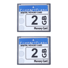 Professionellt 2 GB Compact Flash-minneskort för kamera, reklam