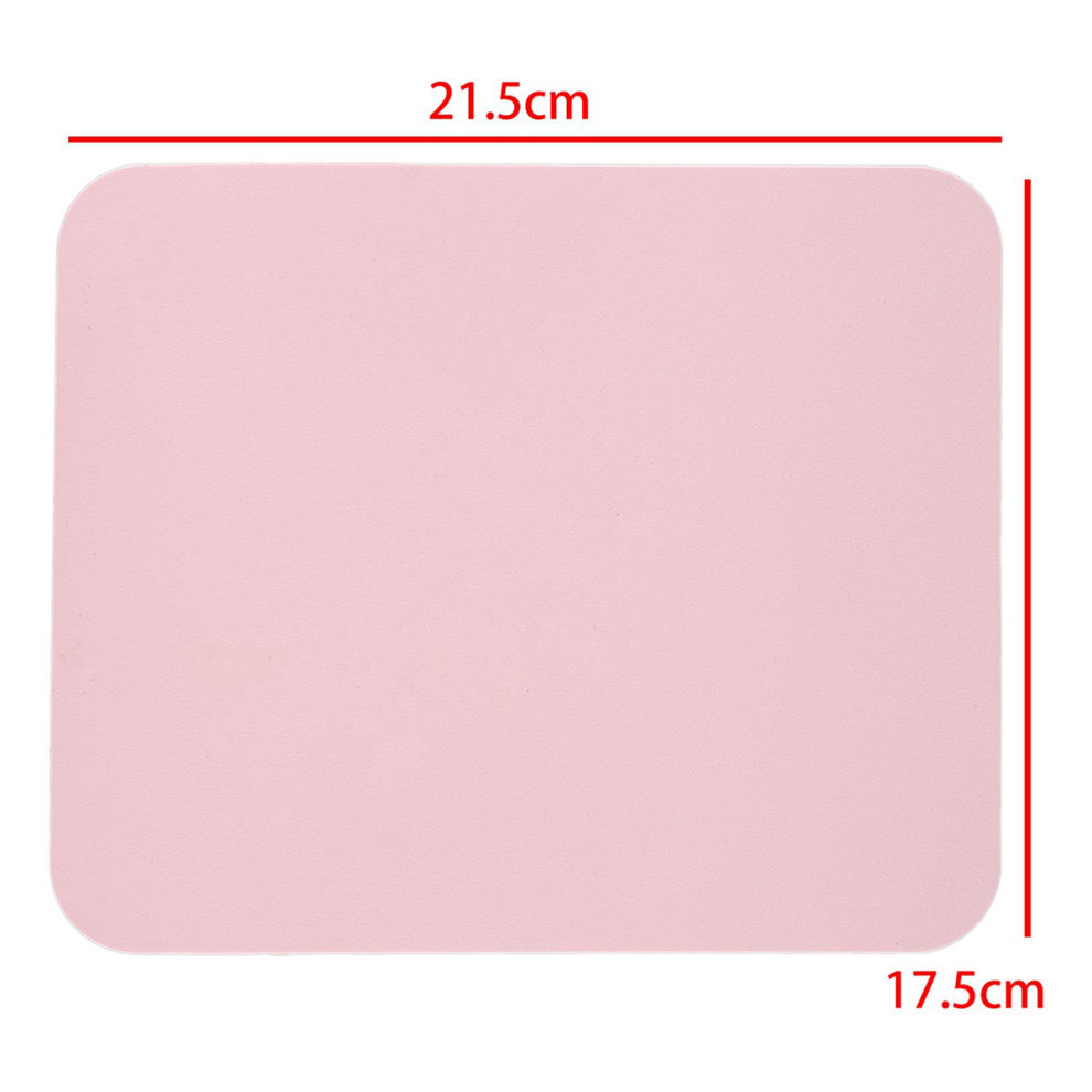 Ultraduenne Laptop Desktop Silica Gel Maus Pad Mice Mat, Rosa 4713569821721