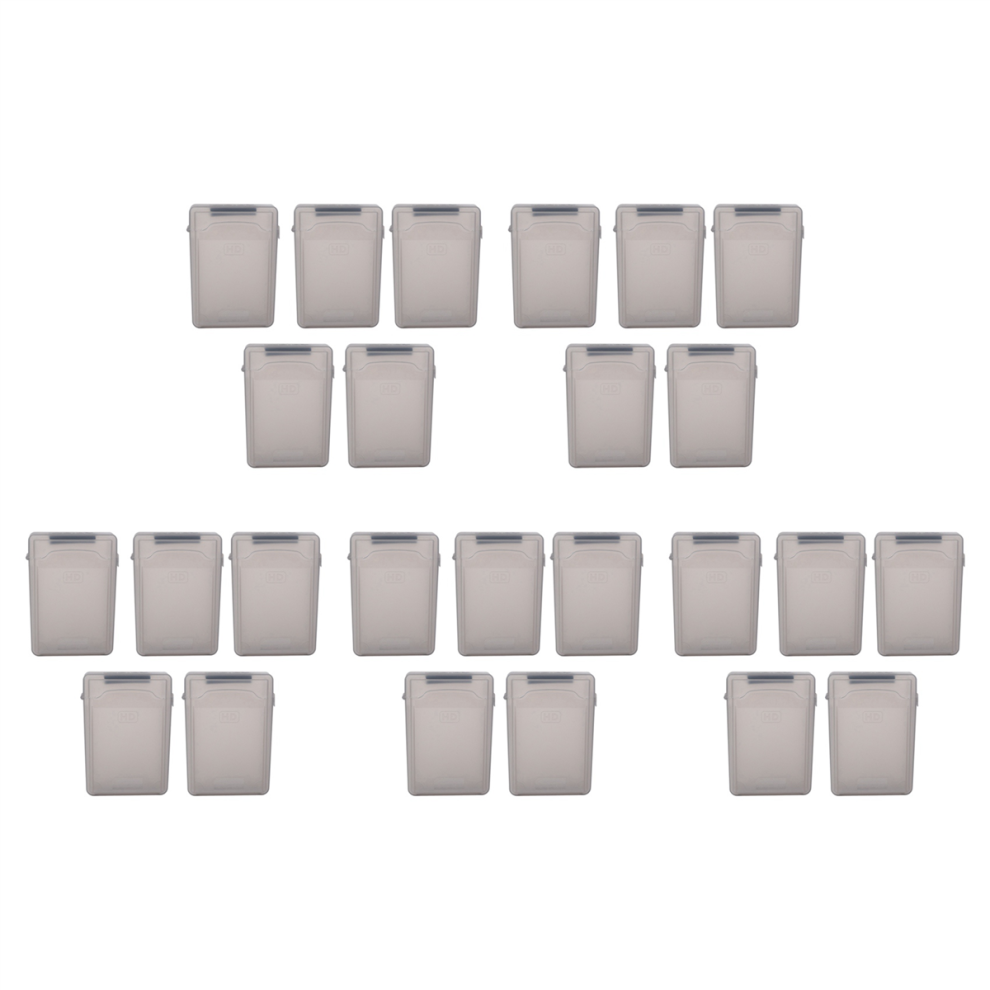 5Pcs 3.5 Inch Ide Sata Hdd Hard Drive Disk Plastic Storage Box Case 4713569817519