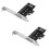 Tilläggskort PCIE till M2-adapter PCI Express 3.0 X1 Raiser-adapter 1