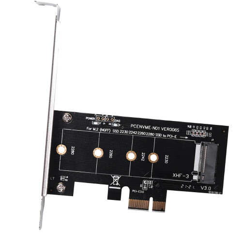 Tilläggskort PCIE till M2-adapter PCI Express 3.0 X1 Raiser-adapter 2