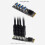 6x M.2 till PCI-E X1 4-portars USB 3.0 grafikkort ASM1184E M.2-adapter 4