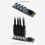 M.2 till PCI-E X1 4-portars USB 3.0 grafikkort ASM1184E M.2-adapter 4