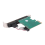 RS232-232 seriell port COM & DB25 skrivare parallellport 6